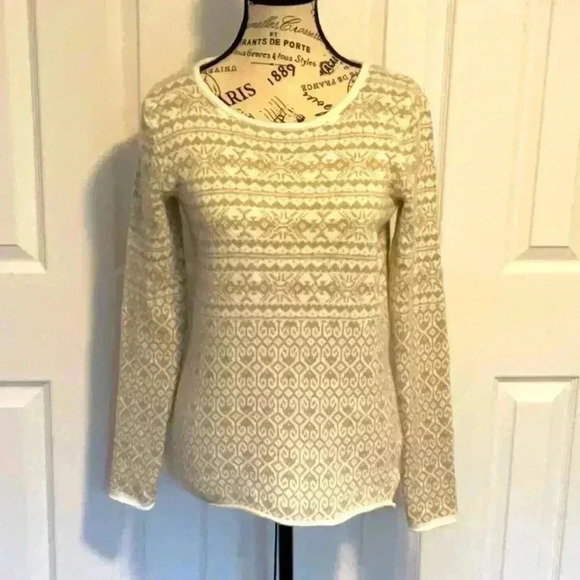 H&M L.O.G.G Angora Blend Ski Sweater in  Size Small - Picture 1 of 6